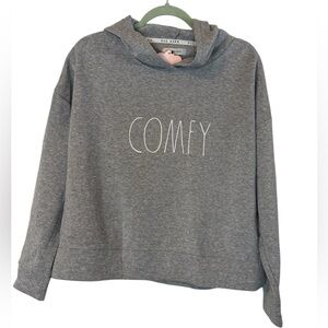 Rae Dunn Gray Sweatshirt “Comfy”